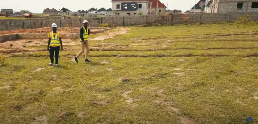 400Sqm of land property on sale right now at D Prince Builders Luxury Estate!